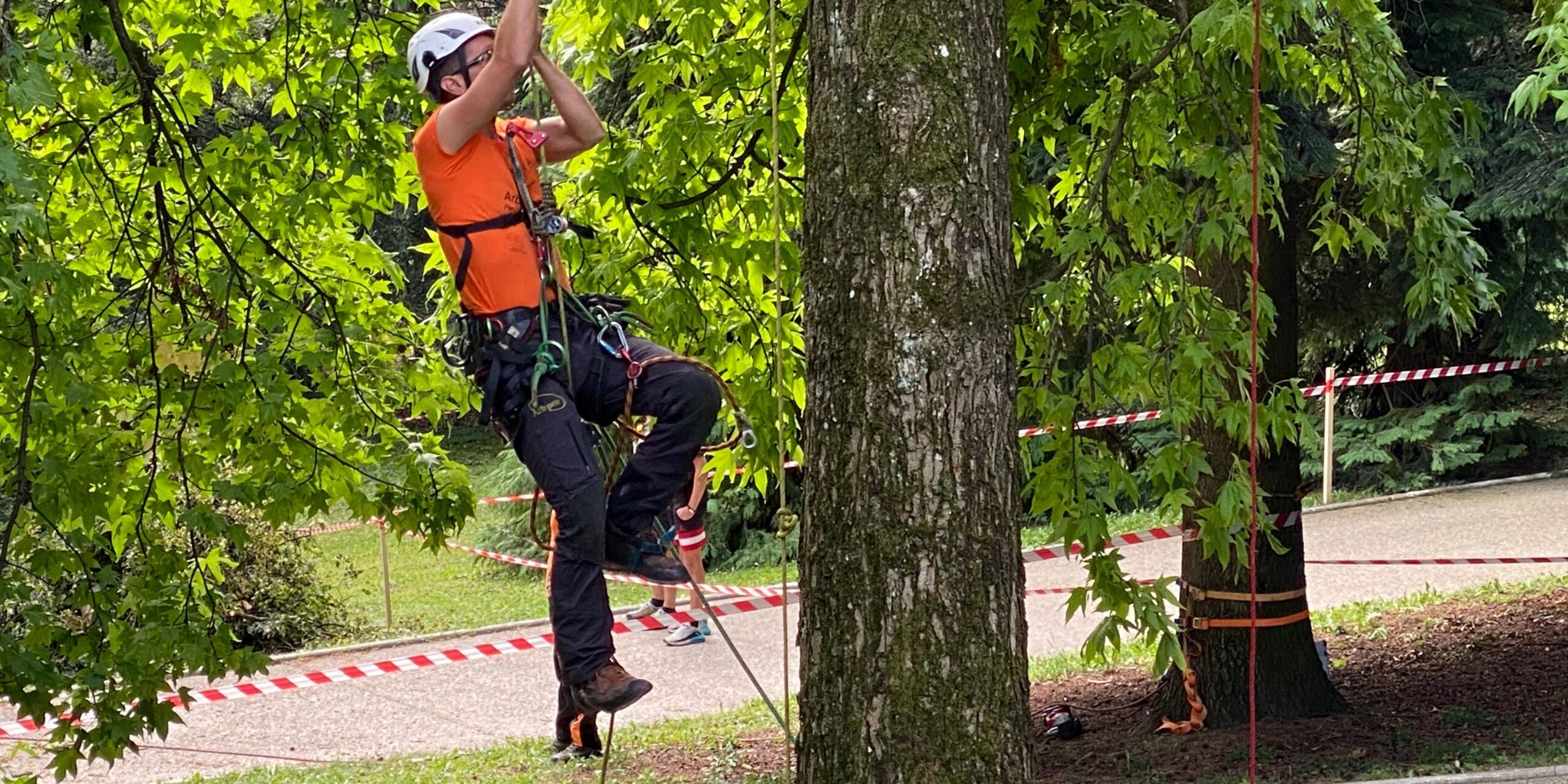 lavori in quota su fune