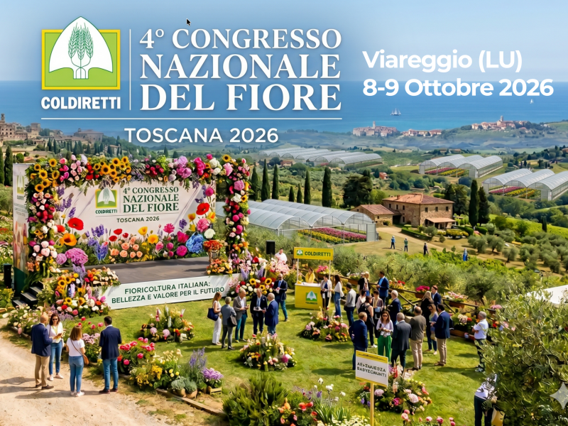 4° Congresso Nazionale del Fiore: a Viareggio l’eccellenza florovivaistica italiana celebra il Centenario della Turandot. Primo comunicato